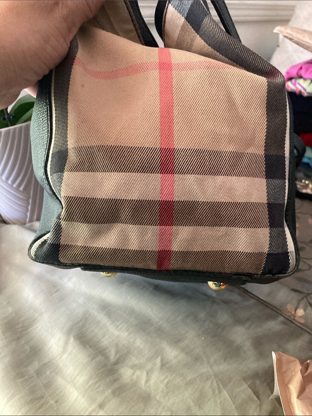 (Reposh) from @jebwa Burberry calfskin Canterbury tote. 😍 - Picture 6 of 17